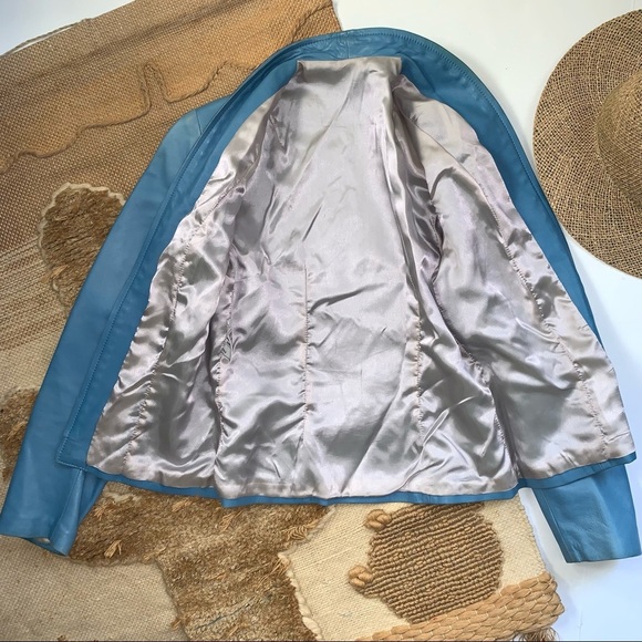 l e a t h e r :: Stunning Unique Spanish Fitted Leather Jacket - Picture 6 of 15